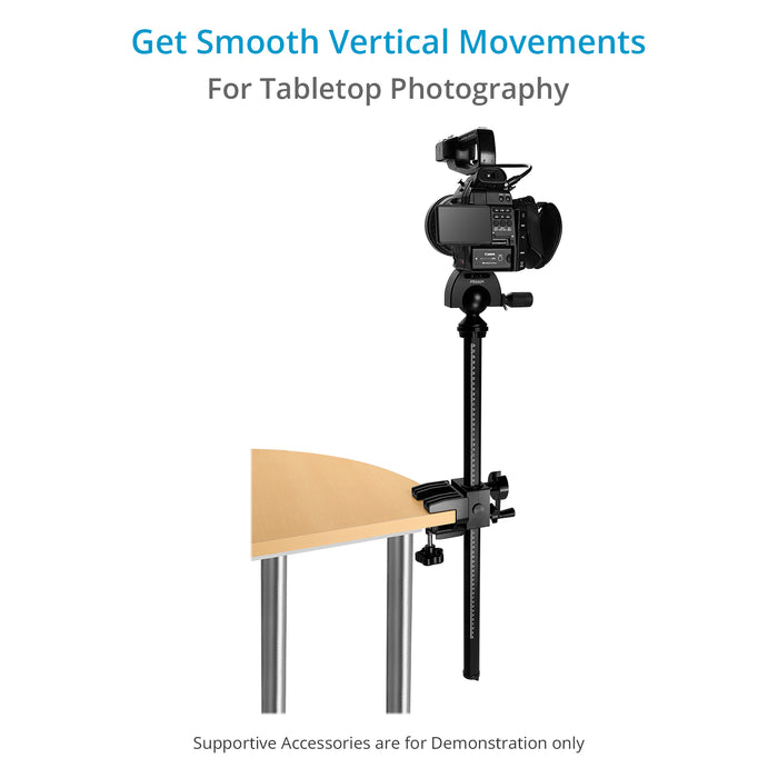 Proaim Tablemount Geared Column for Small & DSLR Camera