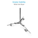 Proaim Baby 5/8” Jr. Triple Riser Roller Stand w Wheels for Studio, Photography | Max. Height: 12.2 Feet