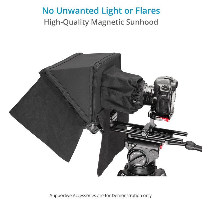 Proaim Universal Ultra Large iPad Teleprompter Kit for DSLR Video Camera