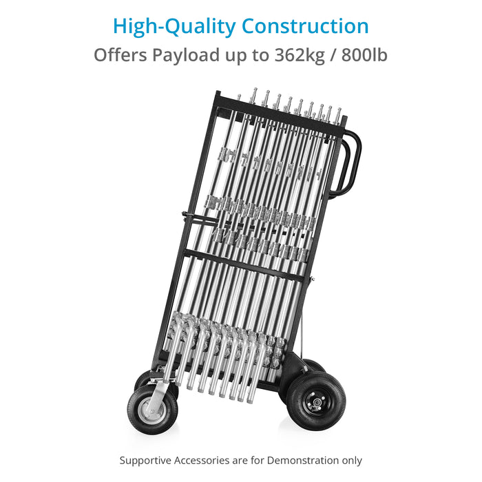 Proaim Vanguard Cart for Holding C-stands | Payload:  362kg / 800lb.