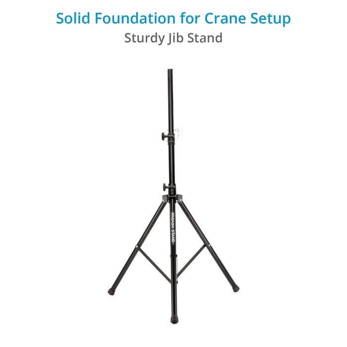 Proaim 18ft Camera Crane Jib, Stand, Sr. Pan-Tilt | Gimbal Compatible