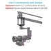 Proaim 9ft Camera Crane Jib with Stand for Gimbals, Pan-Tilt & Fluid Head