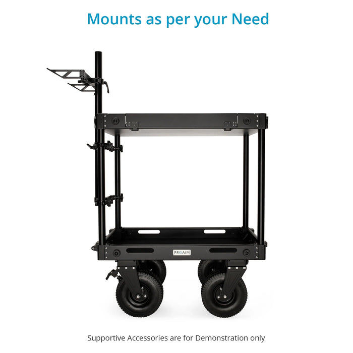 Proaim Dual Tripod Holder For Camera Cart